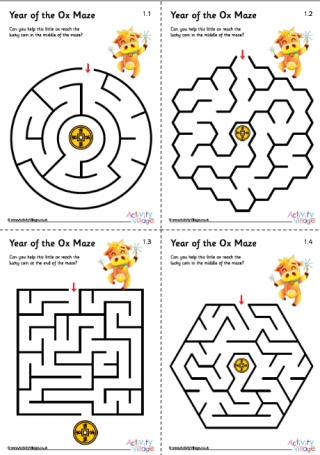 Year Of The Ox Mazes 1