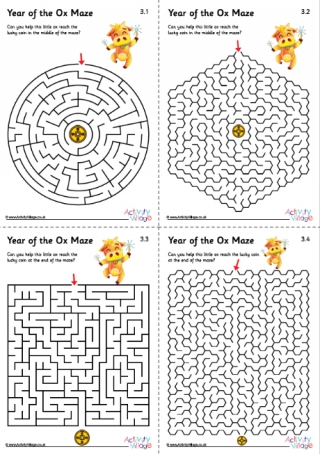 Year Of The Ox Mazes 3