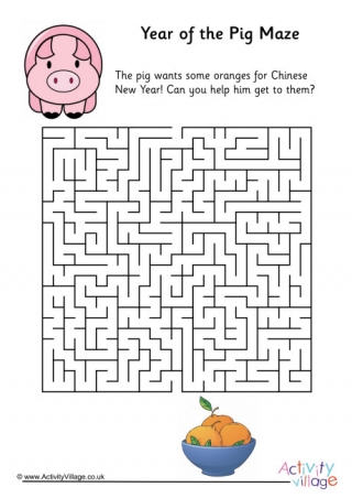 Year Of The Pig Maze 3