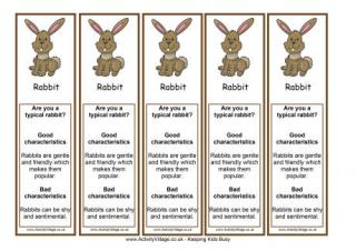Year of the Rabbit Bookmark
