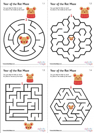 Year of the Rat Mazes 1