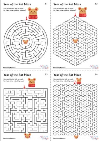 Year of the Rat Mazes 3