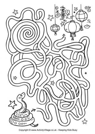 Year of the Snake Maze 4