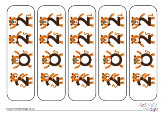 Year of the Tiger Bookmarks 3