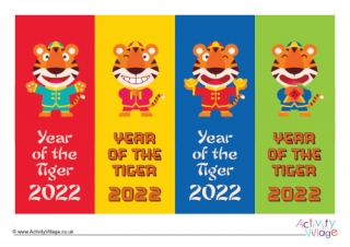 Year of the Tiger Bookmarks