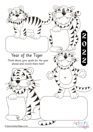 Year of the Tiger Goals
