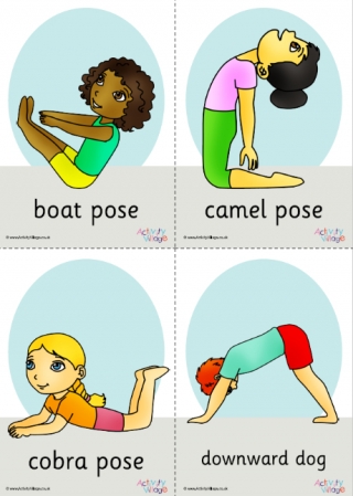 Yoga Pose Posters