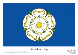 Yorkshire Flag Printable