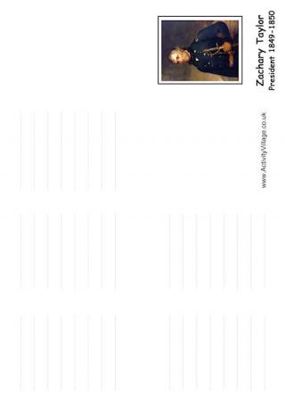 Zachary Taylor Booklet