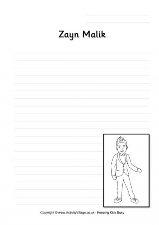 Zayn Malik Writing Page