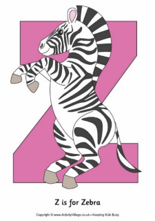 Zebra Printables