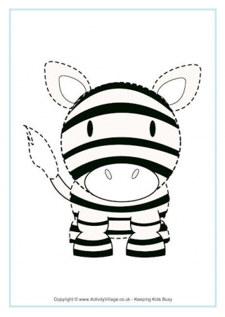 Zebra Tracing Page