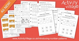 Introducing Number Patterns With Simple Worksheets