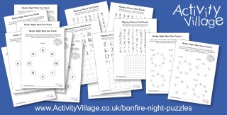 Last Minute Additions to our Bonfire Night Puzzle Collection
