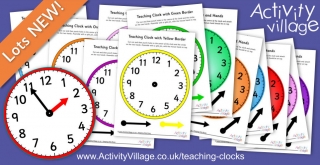 Learning to Tell the Time is More Fun with a Colourful Clock...