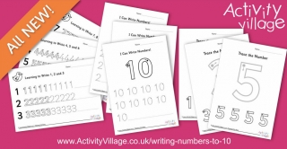 Learning to Write Numbers