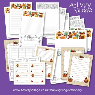 Lots of Lovely New Thanksgiving Stationery