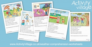 Lovely New Weather Comprehension Worksheets