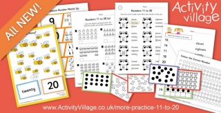 New Activities for Numbers 11 to 20