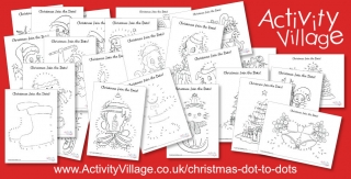 New Christmas Dot to Dots ... Lots!