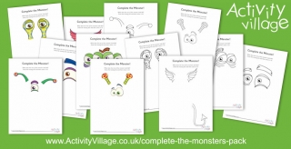 New Complete the Monsters Pack