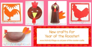New Crafts for Year of the Rooster