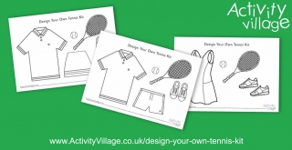 New Design Your Own Tennis Kit Pages