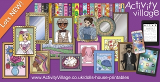 New Dolls House Printables for Fans of Miniatures