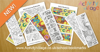 New Doodly School Bookmarks for Back to School