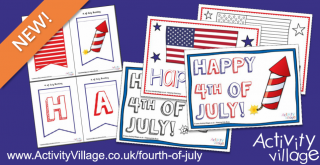 New Fourth of July Printables!