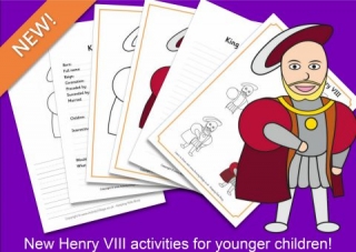 New Henry VIII Activities for Younger Children