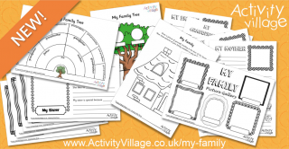 New! My Family Topic Printables...