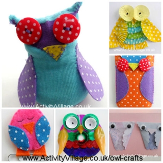New Owl Crafts - Whooo Loves Owls?