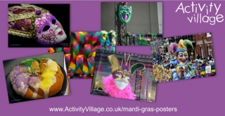 New Photographic Posters for Mardi Gras Displays