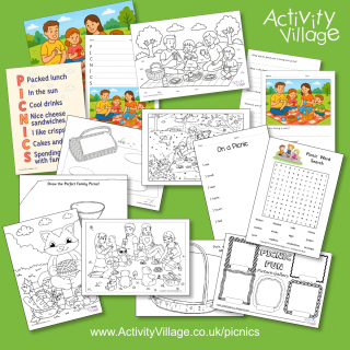 New Picnic Printables Added