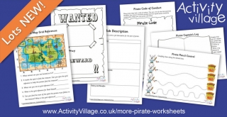 New Pirate Worksheets That Really Engage...