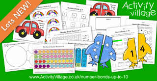 New Resources for Learning Number Bonds up to 10