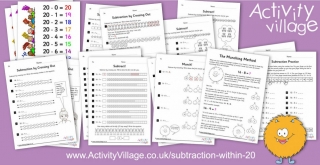 New Resources for Subtraction Within 20