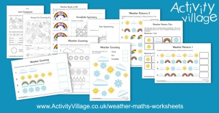 New Weather Themed Maths Worksheets