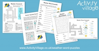 New Weather Word Puzzles