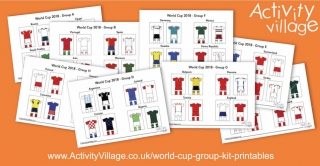 New World Cup Group Kit Printables