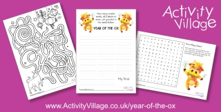 New Year of the Ox Puzzles