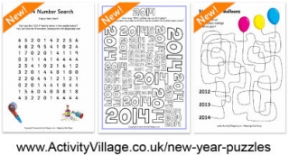 New Year 2014 puzzles