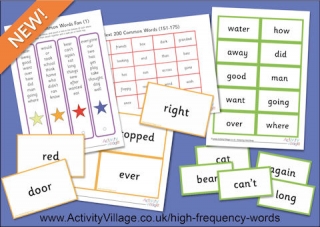 More High Frequency Words - the Next 200...