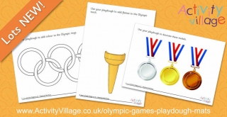 New Olympic Playdough Fun!