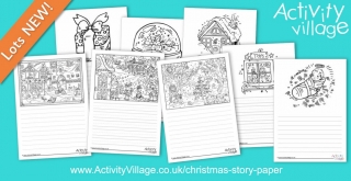Our Christmas Story Paper Makes Writing Projects Fun