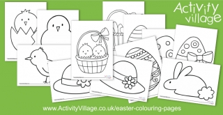 Our Latest Easter Colouring Pages