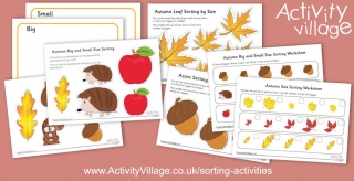 Our Latest Sorting Activities
