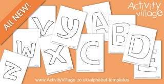 Our Quirky Letter Templates Can Be Used in All Sorts of Ways!
