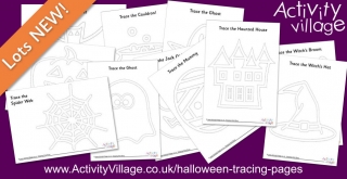 Have Some Fun With These New Halloween Tracing Pages